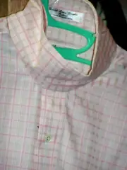 Esses Signature Collection Riding Shirt Pink/Tan Sz 38