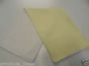Burp Cloth Plain Yellow Flannelette - 1 Only Toweling Back GREAT GIFT IDEA