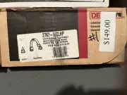 DELTA 2767-WCLHP White/Chrome Neo Roman Tub/Whirlpool Faucet (Handles Sold Sep)