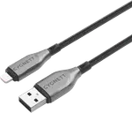 Cygnett USB 2.0 Armoured braided USB A Lightning 1m Black