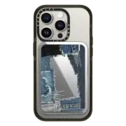 Snappy Cardholder Stand Mirror Cardholder Stand MagSafe Compatible Denim Manifesto Snappy Cardholder Stand