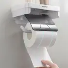 Roll/Draw Paper Dispenser Tissue Box Shelf Storage Rack Toilet Paper Holder