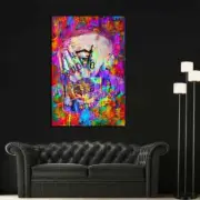 NEW Mac Miller Hip Hop Legend 'Most dope" Original Art by Memento BIG 40x26