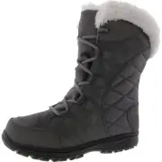 Columbia Womens Ice Maiden II Gray Winter & Snow Boots 6 Wide (C,D,W) BHFO 3012