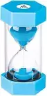 Sand Timer 5 Minute Hourglass,Plastic Sand Clock 5 Minutes,Large Blue Sand Watch