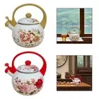 Chinese Water Boiling Pot Multiuse Enamel Teapot for Restaurant Office Home