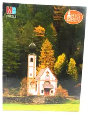 MB Puzzle Big Ben South Tyrol, Italy Church Cathedral Vintage Puzzle SEALED BOX