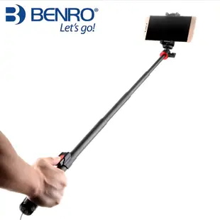 benro百諾sc1通用手機微單眼相機相機碳纖維拍照三腳支架一體自拍杆