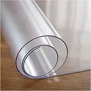 Clear Vinyl Plastic Carpet Protector, 1.5mm Floor Mats Hardwood Floors Protector 100% Waterproof Non-Skid Chair Mat, Can Be Cut(Gray,120 * 180cm)