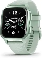 [Garmin] Venu Sq 2, Cool Mint/Metallic Mint