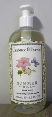 CRABTREE & EVELYN SUMMER HILL HAND WASH SOAP 500ML PUMP BOTTLE