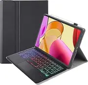Keyboard Cover Case for Amazon Fire Max 11 Tablet (11"), Wireless Bluetooth Keyboard Folio Case | Backlit Keyboard | Touch Mouse