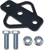 3-Way Trailer Hitch Adapter with Bolt Compatible with 3-Way ATV Hitch Attachments for Golf Cart Garden Tractor Flat Towing Tow Ball Mount Lawn Mower Chain and Tow Strap