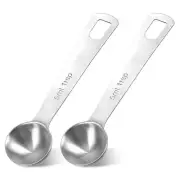 2 Pcs 1 Teaspoon Measuring Spoon for Coffee Pet Food Grains Protein Spices