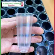 3 x 40 cell Propagation Tray & 120 x matching clear tubes