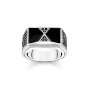 Buy Ring Pyramid Shape Black by Thomas Sabo online - THOMAS SABO Australia