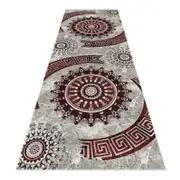Boston 6447 in Red : Runner Rug