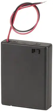 4 X AAA Battery Holder With On/Off Switch