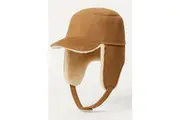 Australian Sheepskin UGG Winter Ear Aviator Beanie Hat Thermal Trapper Ski Snow in Chestnut
