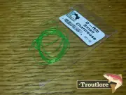 CHARTREUSE D-RIB - HARELINE DUBBIN HALF ROUND D RIB FLY TYING MATERIAL