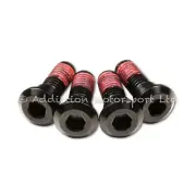 4x Honda CBR1000RR 2018 Black Titanium Rear Disc Rotor Bolts Screws Thread-lock