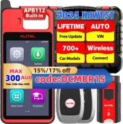 2025 Autel MaxiIM KM100 KM100X IMMO Key Fob Programming Immobilizer Tool OBDII
