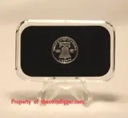 3 AIR-TITE Direct Fit Capsule Coin Holder 1 GRAM Silver Gold Bar Acrylic Case