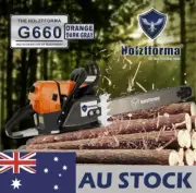 AU New 92CC Farmertec Holzfforma G660 For MS660 066 Chainsaw Without Bar & Chain