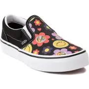 Vans toddler Classic Slip On Radically Happy Black Multi Size 8