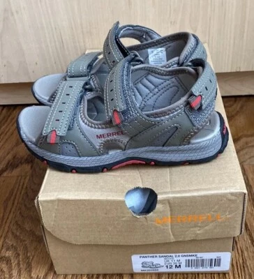 Merrell Panther 2.0 Backstrap Sandal Boys size 12M, New in box