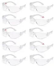 10 Pair/Pack Box Gateway Starlite Clear Anti Fog Safety Glasses Z87+ Wholesale