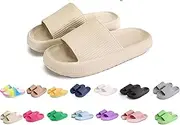 [YAQUEKOU] Bathing Shoes Boys Girls Original Slippers Bathing Slippers Cloudyzz Slippers Cloud Slippers Unisex Children's Home Slippers Non-Slip Mules Summer Garden Flip Flops, 01h, 32/33 EU