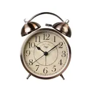 4 Incheses Creative Retro Silent Desktop Clock Twin Bell Loud Alarm For Heavy Sleepers Alarm Clocks & Clock Radios