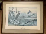 Ducks Unlimited Ralph McDonald Signed “Black Magic At Little Lake” Artist Of Yr