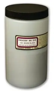 Procion Mx Dye - Undisputed King - Warm Black - 1 Lb - Cold Water Fiber React...