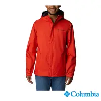 在飛比找Yahoo奇摩購物中心優惠-Columbia哥倫比亞 男款-OT防水外套橘紅 URE24