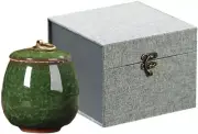 Small Keepsake Urn for Human Ashes with Velvet Box for Human and Pets,Mini Fu...