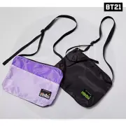 BTS BT21 Official Authentic Goods Over Lab Standard Sacoche Bag + Tracking Num