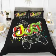 v4842 Bed Sheets Gamepad Printed Gift Duvet Cover Set Bedclothes Children Bed Sheets IU4842