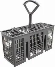 Invero Universal Slimline Dishwasher Cutlery Basket ideal for Carrera Eurotech, Homark, Lendi, Powerpoint, Servis, Baumatic, Bosch, Neff, Siemens, Tecnik and more (22.7cm x 11.8cm x 9.5cm)