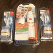 Philips Sonicare Xtreme Professional Battery Toothbrush e3700 TWO EXTRA Heads