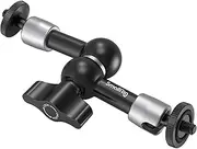 SMALLRIG 5.5" Articulating Magic Arm Monitor Mount with Both 1/4" Screw for LCD Monitor, LED Lights Camera- 2065B