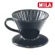 【MILA】日本製 織部燒 咖啡濾杯01-清海風琉璃(織部燒手工精製)