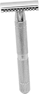 minkissy Stainless Steel Safety Razor for Men Double Blade Shaver Ergonomic Grip for Smooth Shaving Experience