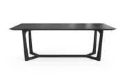 Brosa Trapez Dining Table (Black, 220cm)