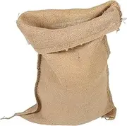 FONDOTIN 3pcs Jute Storage Bags for Cereal Packing and Medicinal Materials Reusable Burlap Sack for Food Sand and Supplies Design