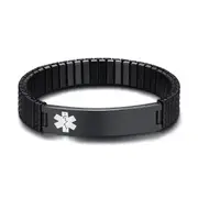 Stretchable Medical Alert ID Bracelet