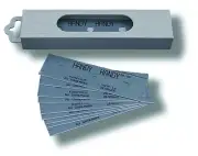 PACK OF 10 GENUINE 3" TRIUMPH CARBON SCRAPER BLADES (100 BLADES)