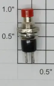 Lionel 21353-303 Red SPST Momentary Push Button Switch (10)