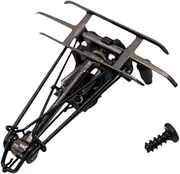 KiBcsLic 1/87 Arm Pantographs Bow Part Ho Scale, Train Accessories for Train Model, Black
